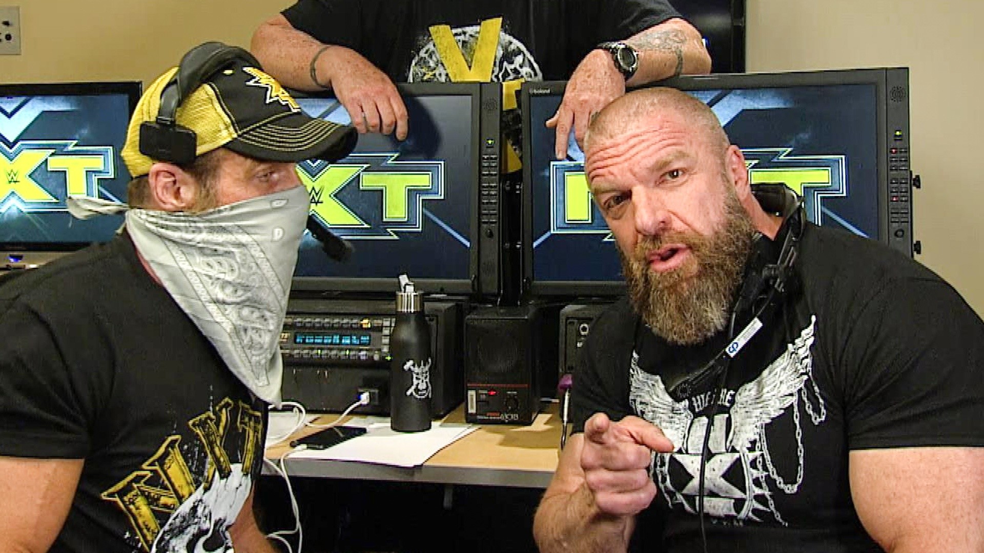 Shawn Michaels e Triple H no NXT