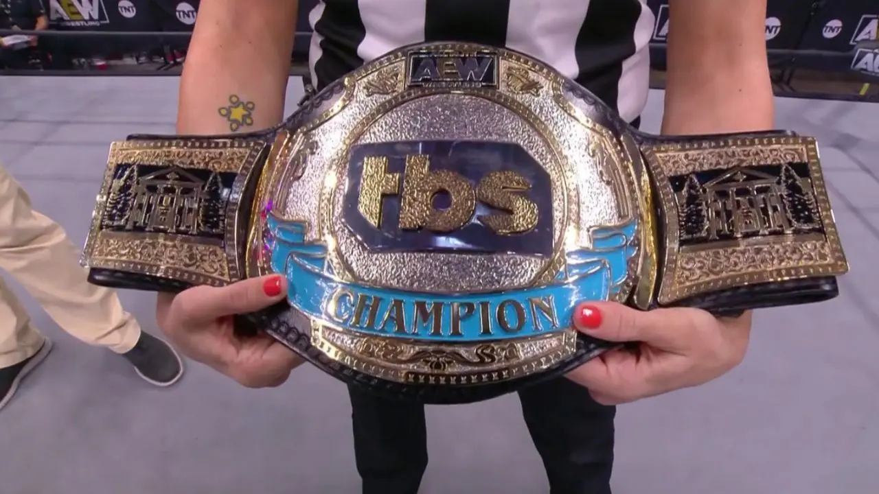 TBS Championship é o novo cinturão da AEW apresentado durante o Dynamite