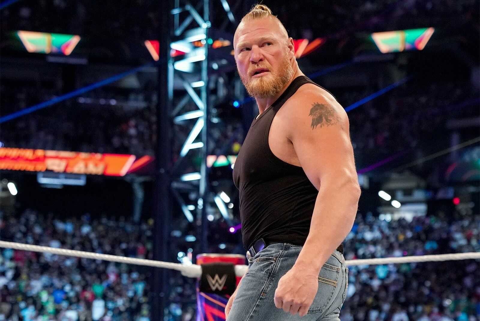 Brock Lesnar de saída do SmackDown