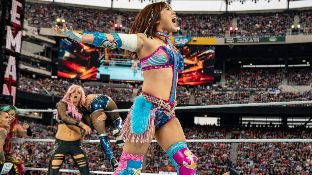 Kairi Sane na WrestleMania