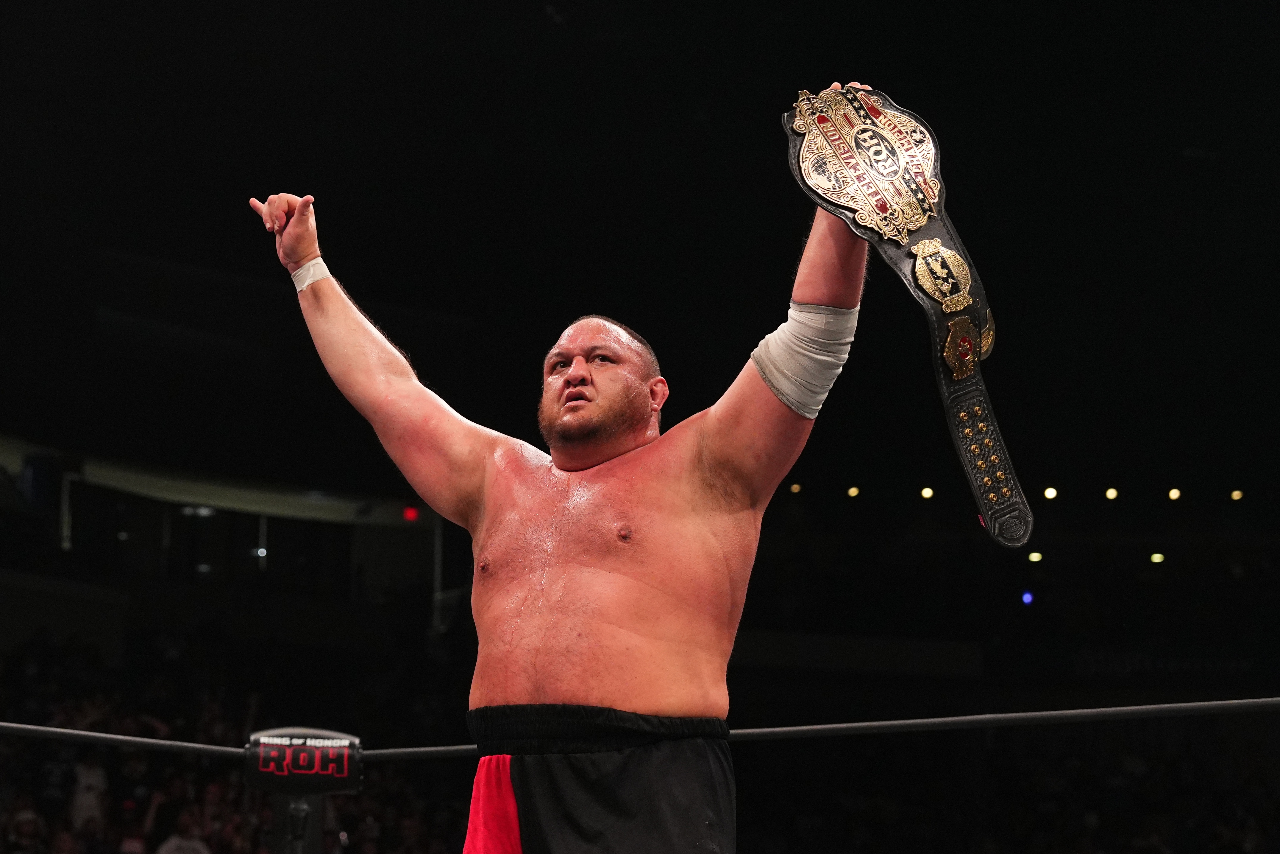 Samoa Joe no ROH Death Before Dishonor