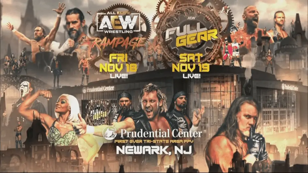 Card completo AEW Full Gear 2022 — WrestleBR