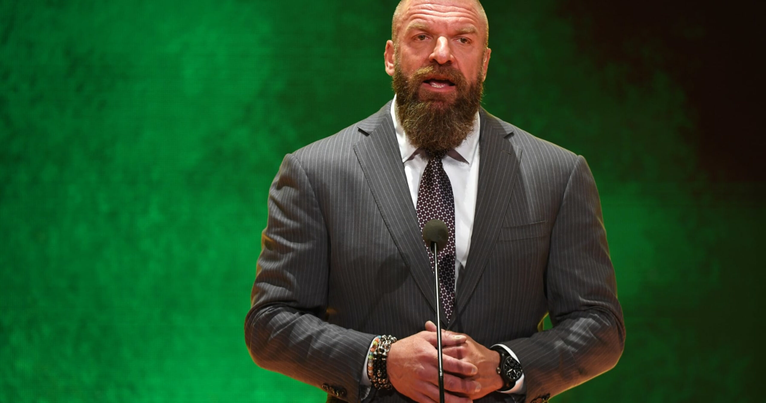 Triple H em reunião da WWE