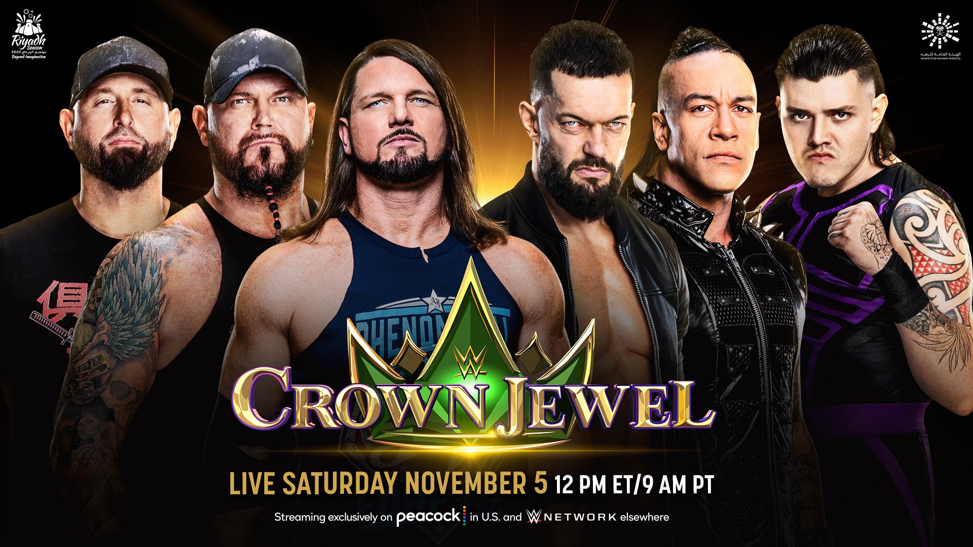 Card Completo: WWE Crown Jewel 2022 — WrestleBR