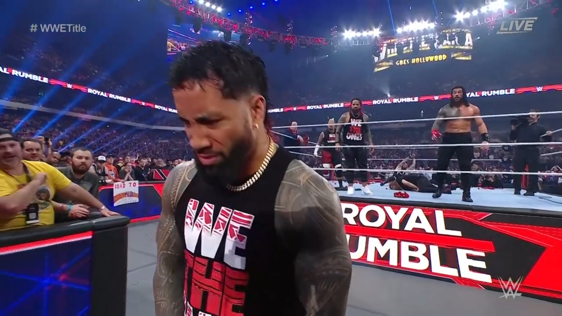 Jey Uso envia mensagem a Roman Reigns após o WWE Royal Rumble