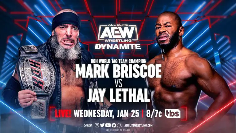 Mark Briscoe vai lutar no próximo AEW Dynamite