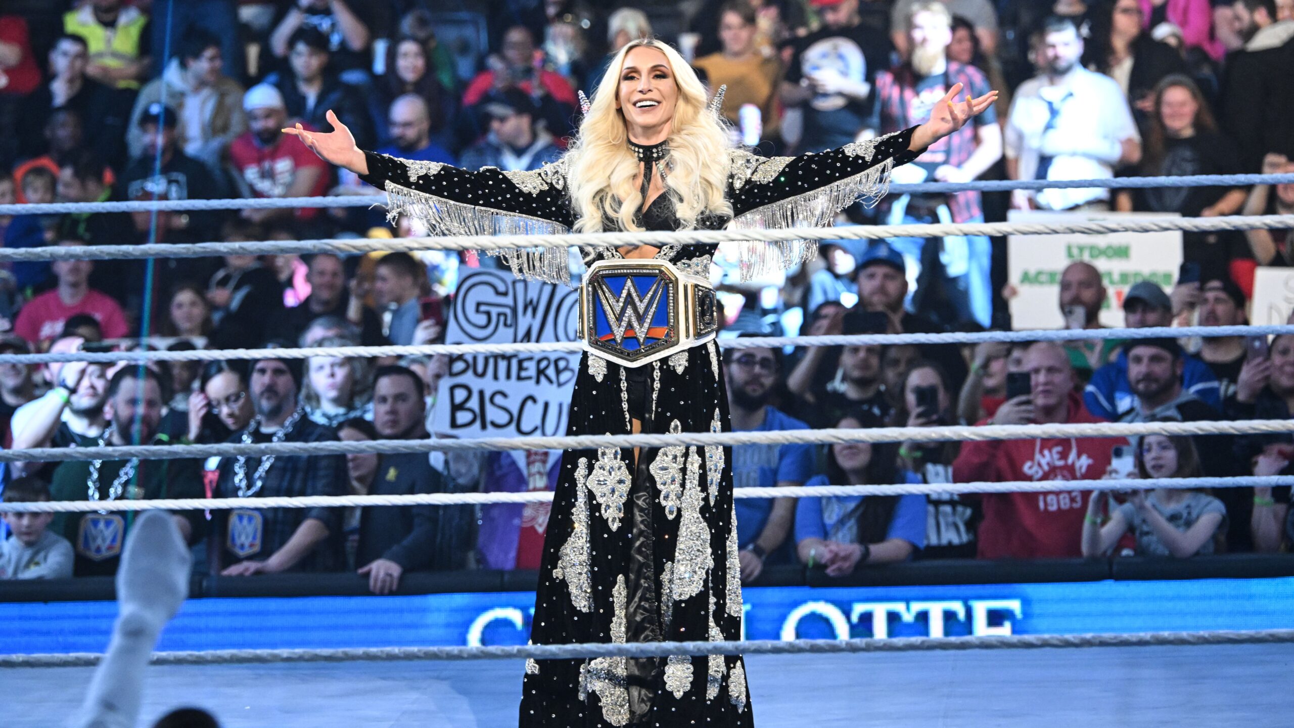 Charlotte Flair não sabia que venceria o SD Women’s Title em seu retorno
