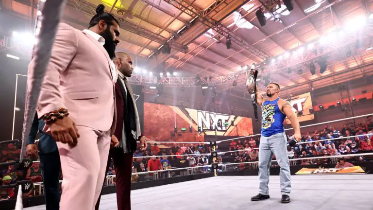 Jinder Mahal lutará contra Bron Breakker pelo NXT Championship