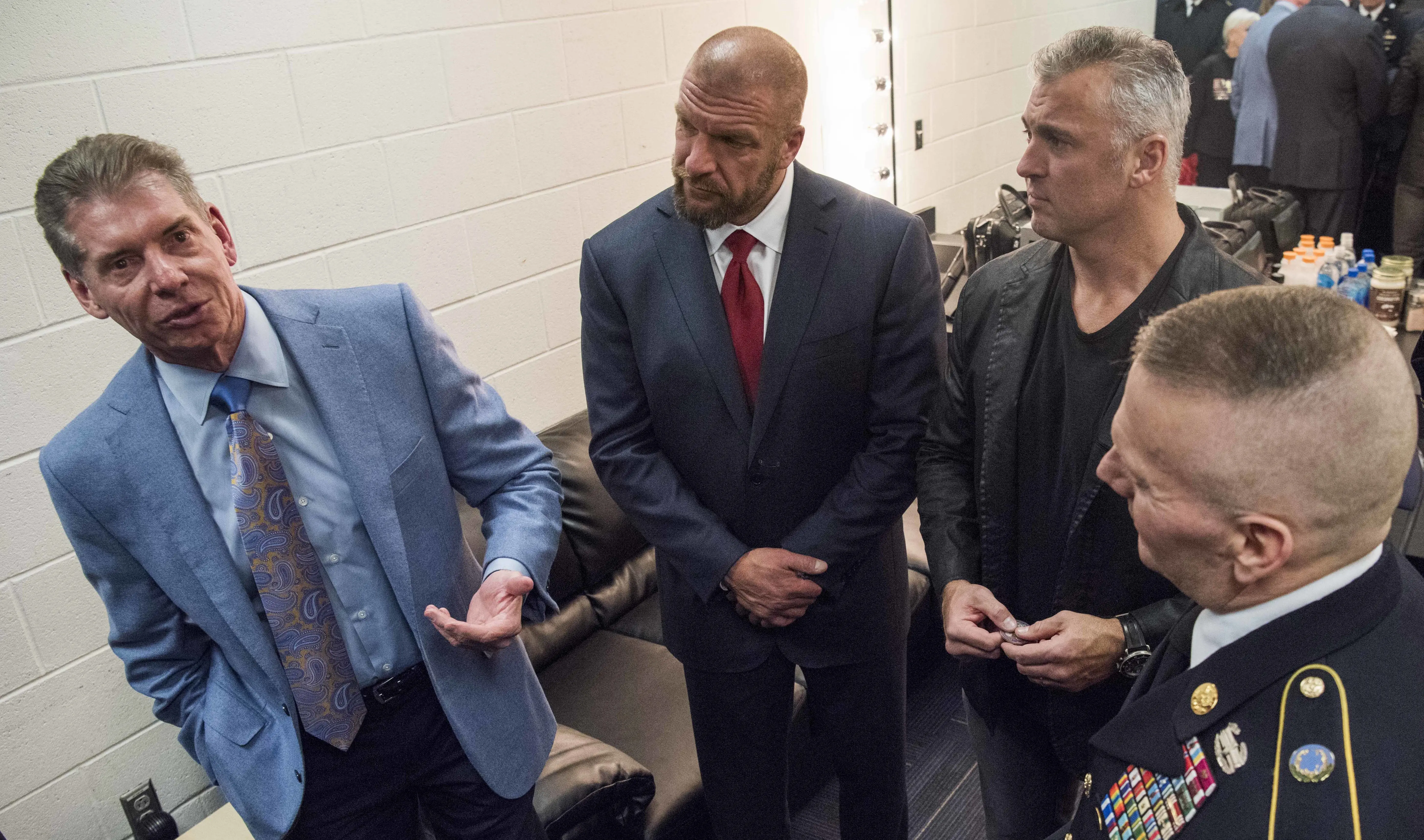 Triple H, Vince McMahon e Shane McMahon