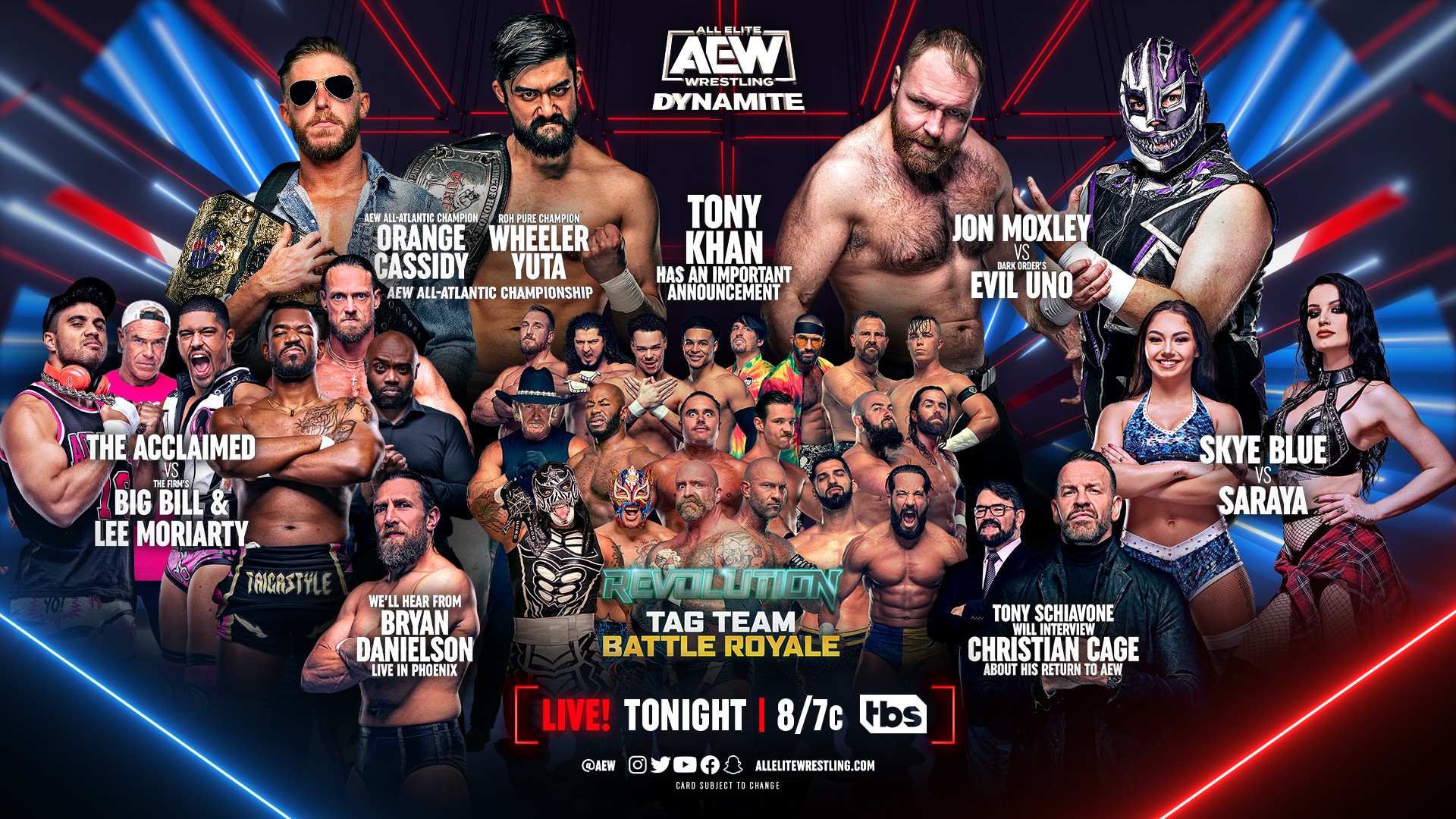 Resultados do AEW Dynamite de 22/02