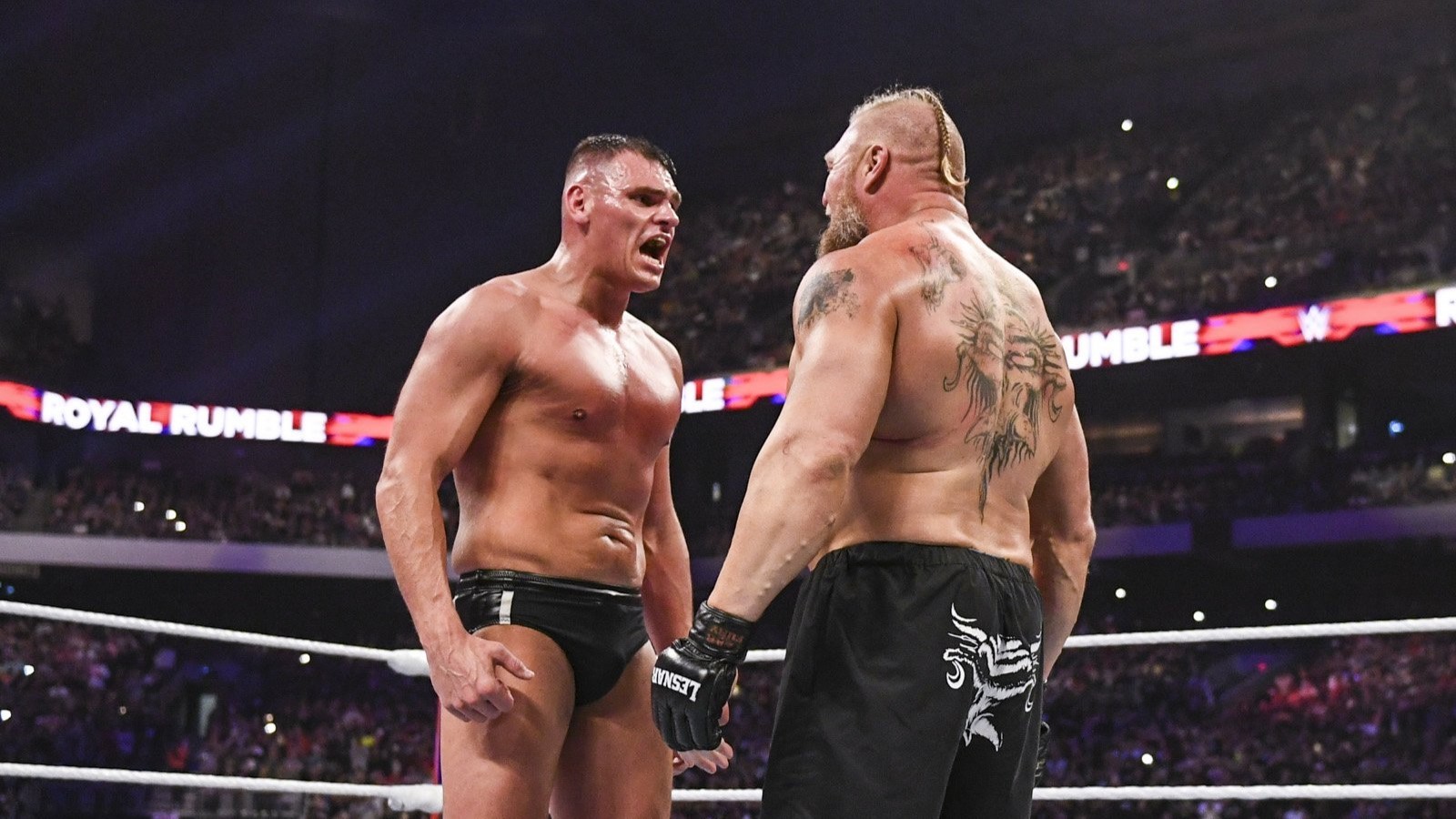 Gunther e Brock Lesnar