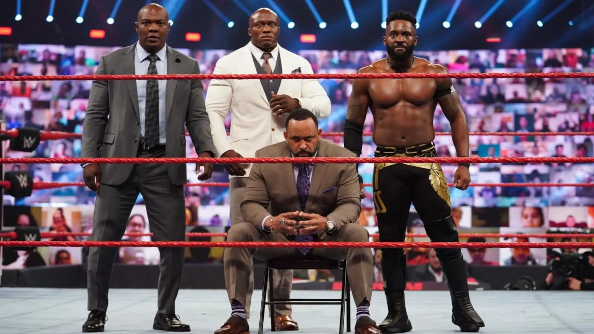 Hurt Business com Bobby Lashley, MVP, Shelton Benjamin e Cedric Alexander