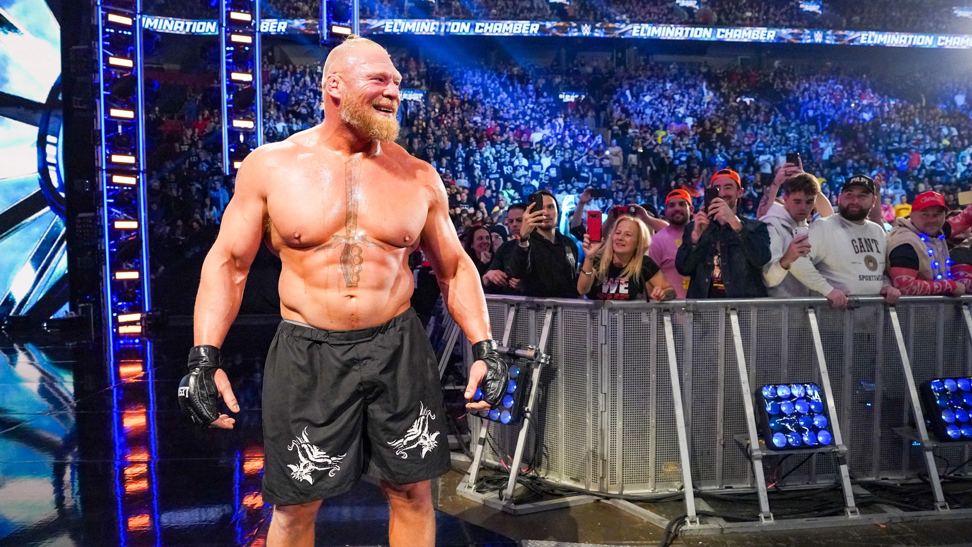 Revelado os planos originais para Brock Lesnar no Elimination Chamber