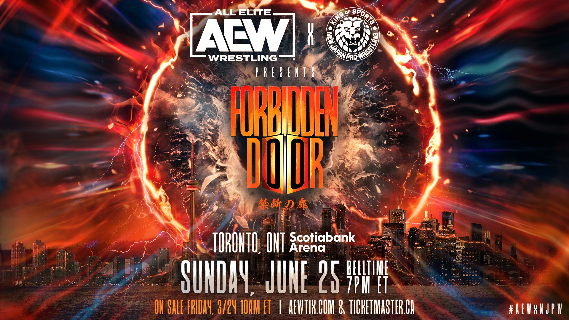 AEW NJPW Forbidden Door 2023