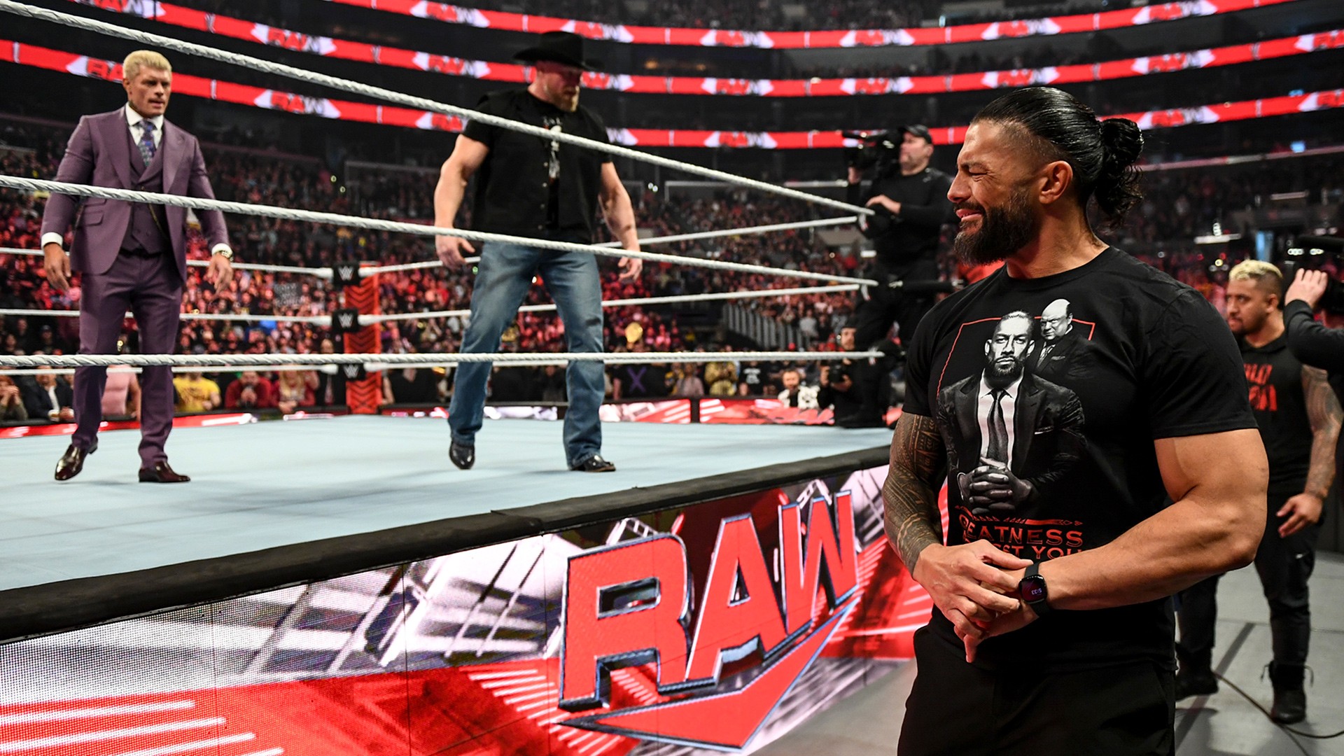 WWE feliz com o RAW pós WrestleMania 39