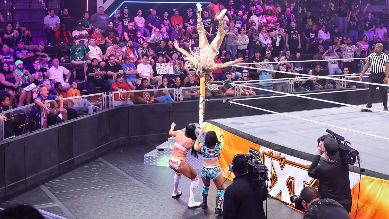 Indi Hartwell se lesiona durante WWE NXT