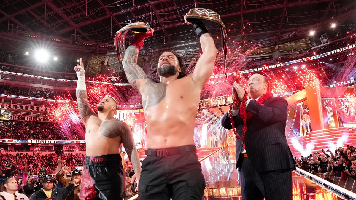 Roman Reigns na WWE WrestleMania 39