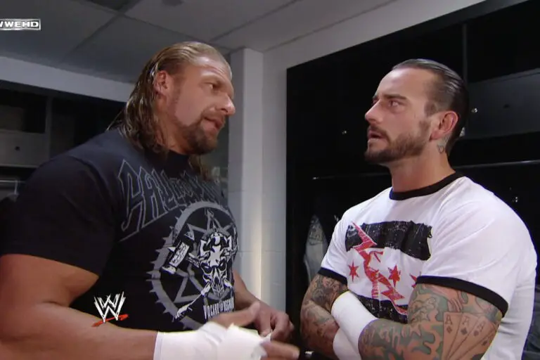 CM PUNK NOS BASTIDORES DO WWE RAW