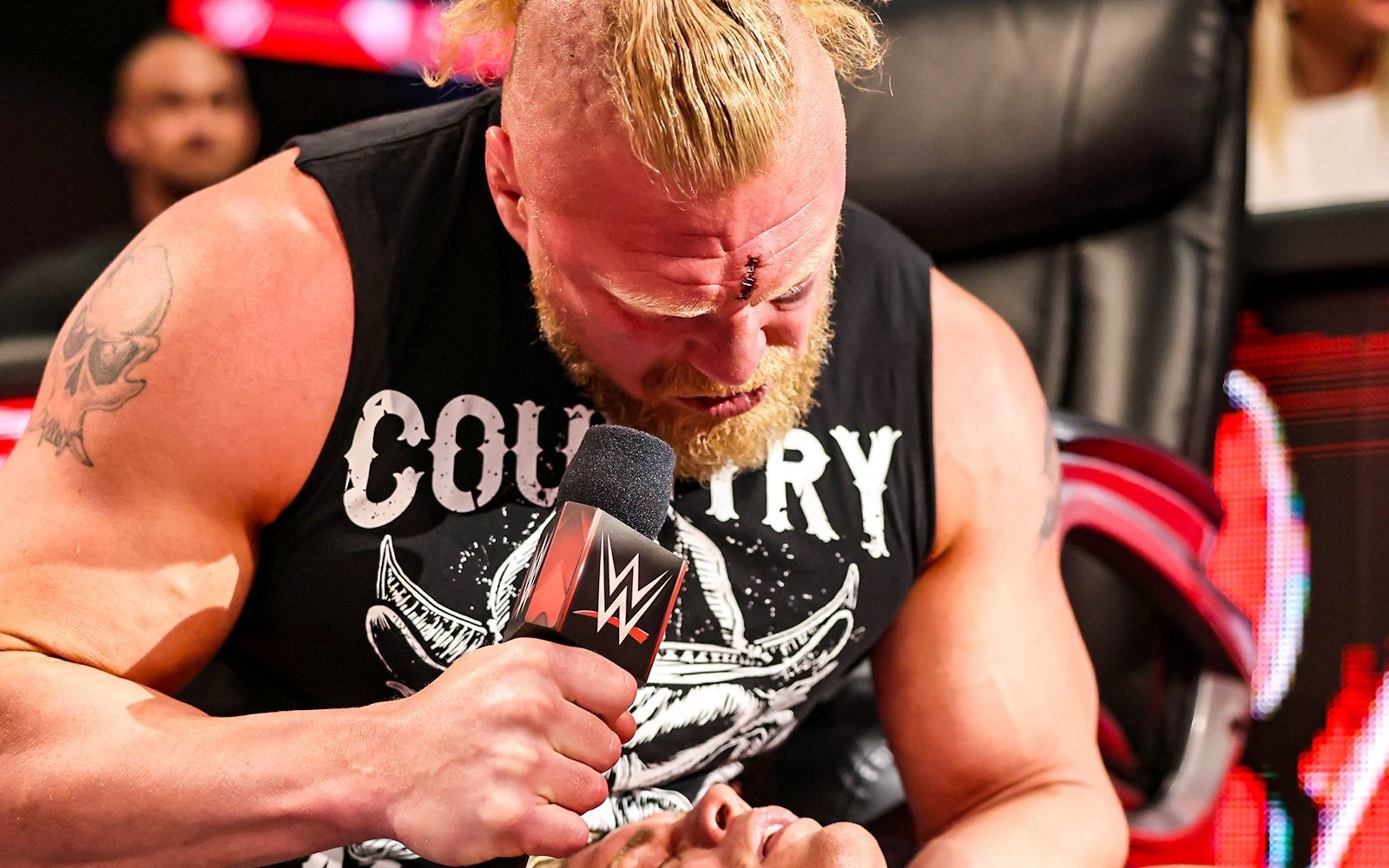 WWE utilizou áudio falso no segmento de Brock Lesnar