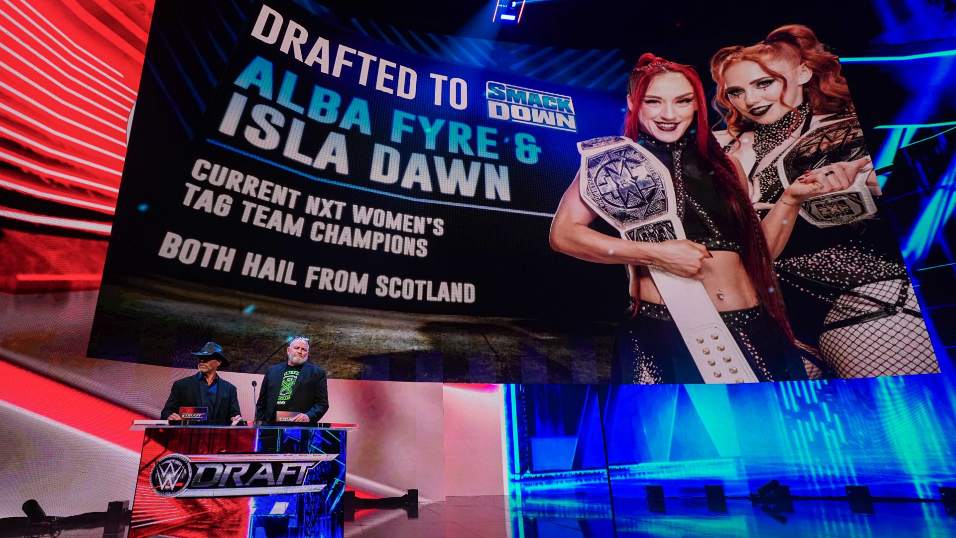 Talentos do NXT não sabiam da convocação no WWE Draft
