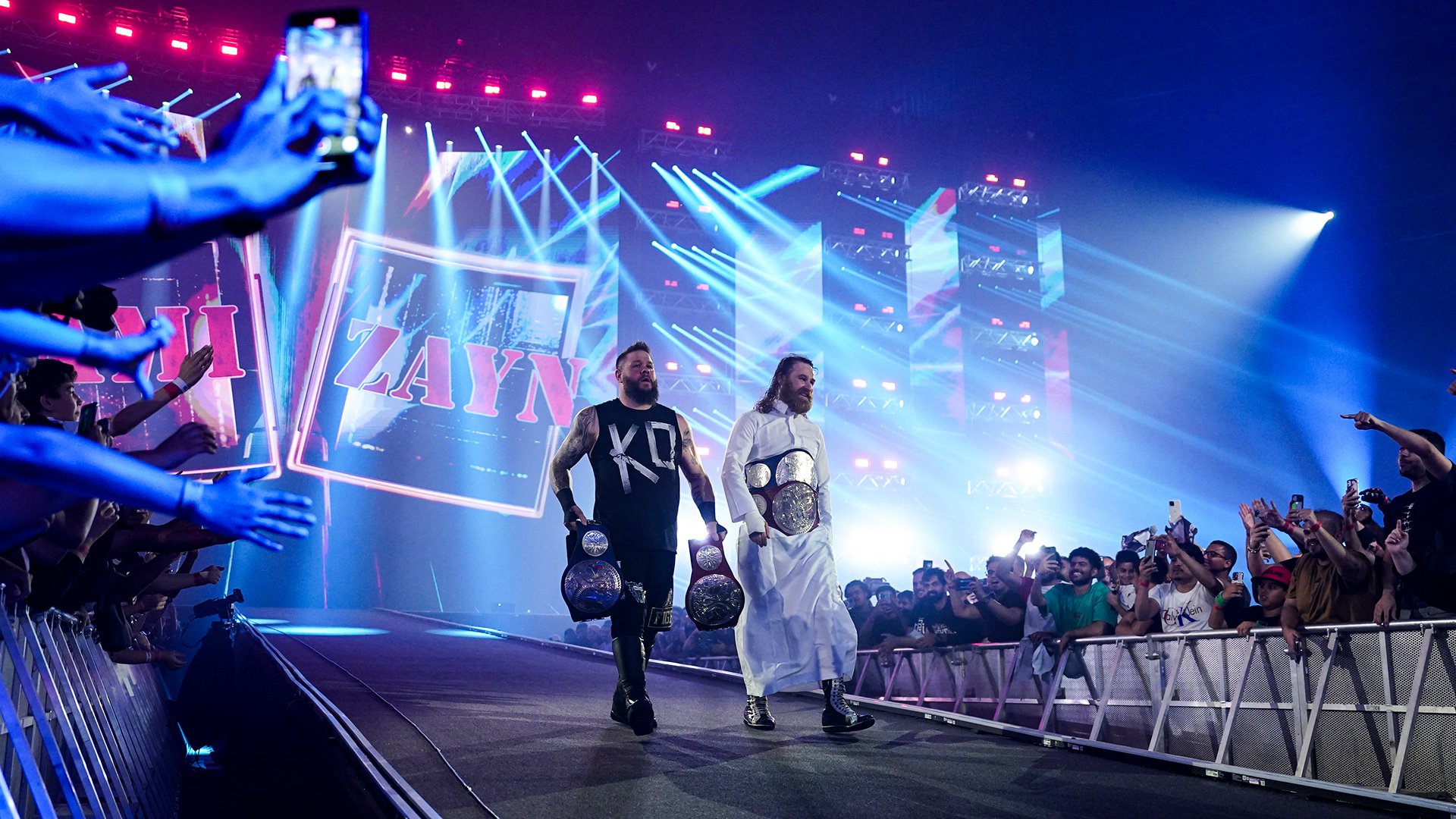 Sami Zayn elogia shows da WWE na Arábia Saudita