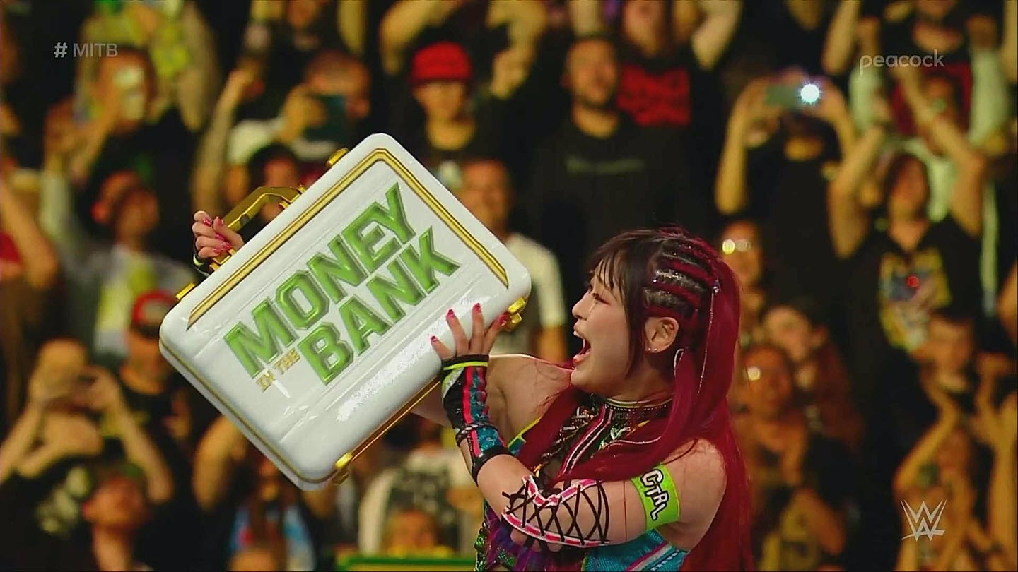IYO SKY vence a WWE Money in the Bank