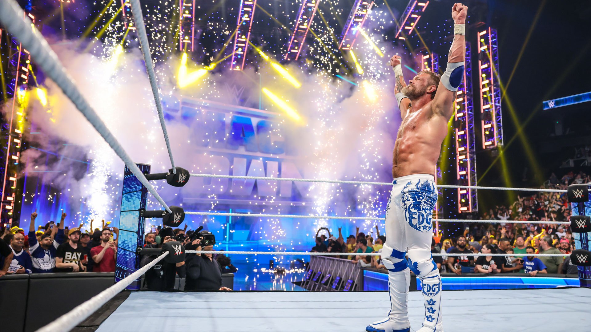 Edge luta última luta do contrato com a WWE no SmackDown