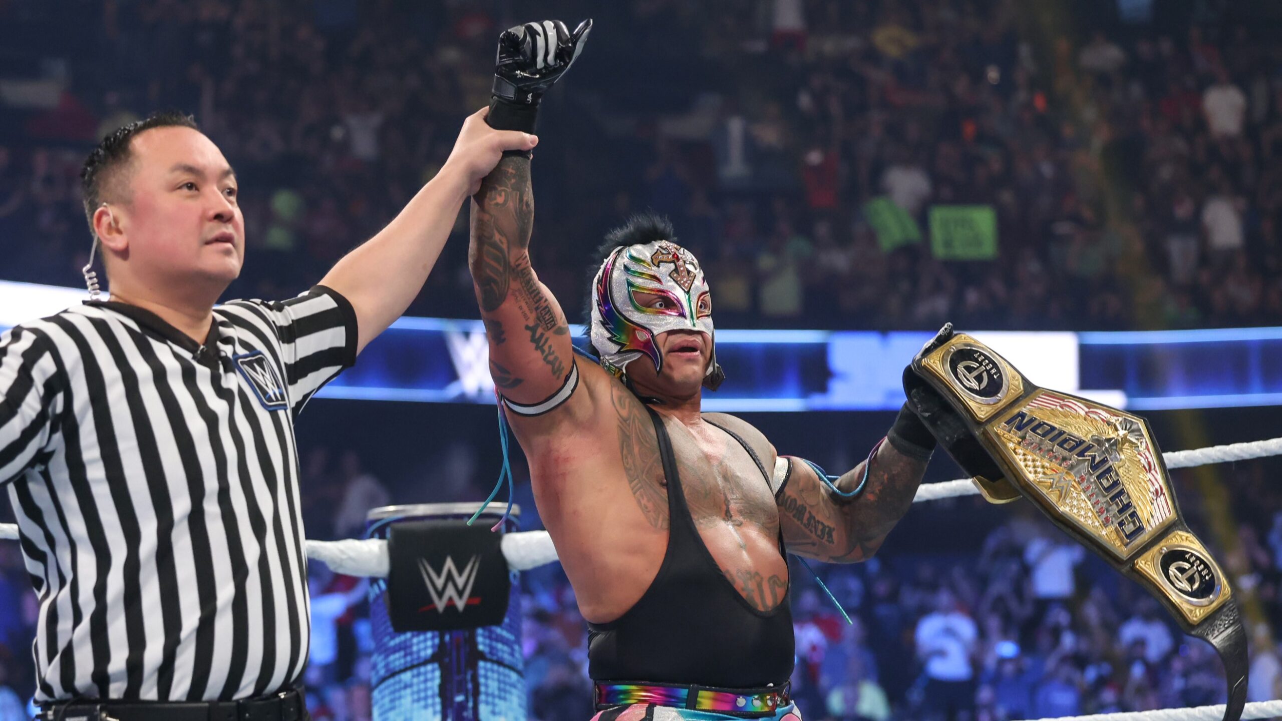 Rey Mysterio comenta sobre vencer o WWE United States Championship