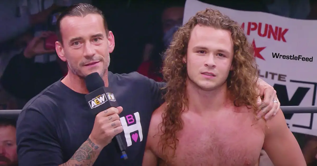 AEW investigando briga entre CM Punk e Jack Perry no All In