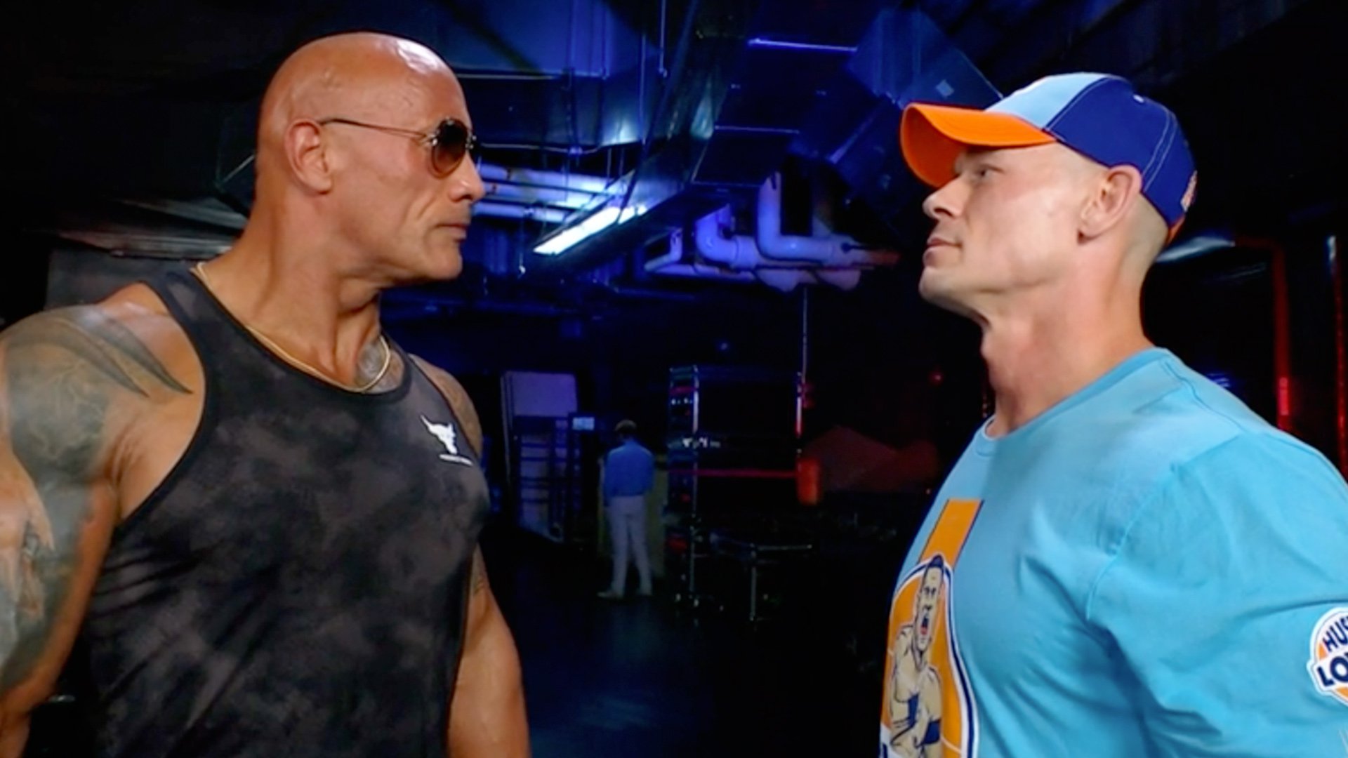 The Rock e John Cena no WWE SmackDown
