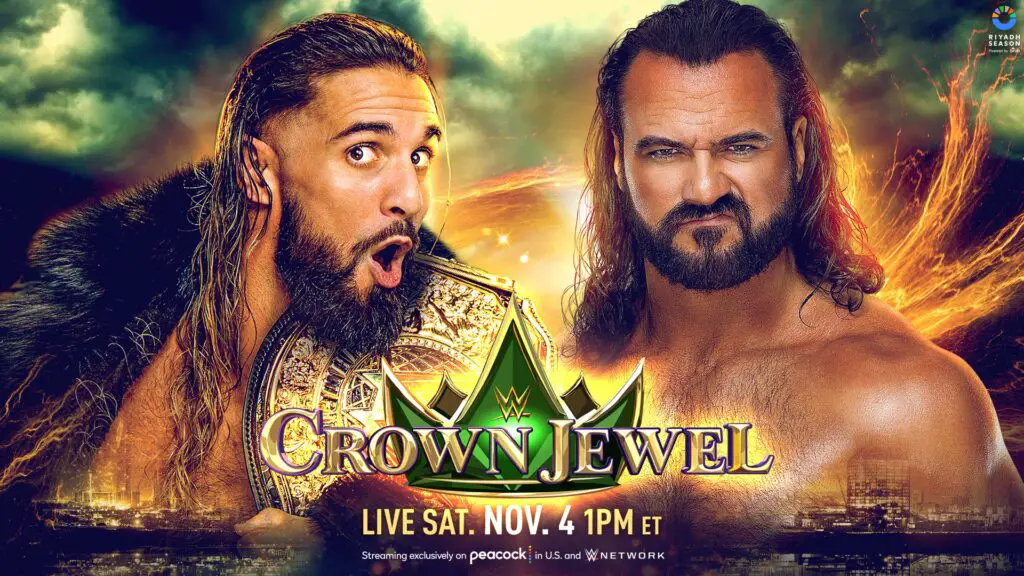 WWE Crown Jewel 2023 onde assistir ao vivo, horário, data e card