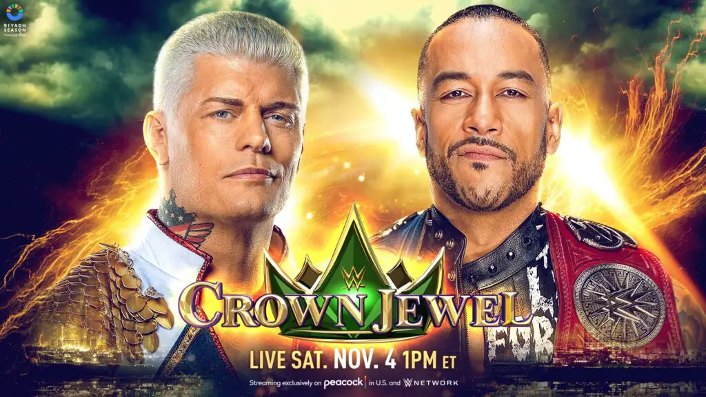 WWE Crown Jewel 2023 onde assistir ao vivo, horário, data e card