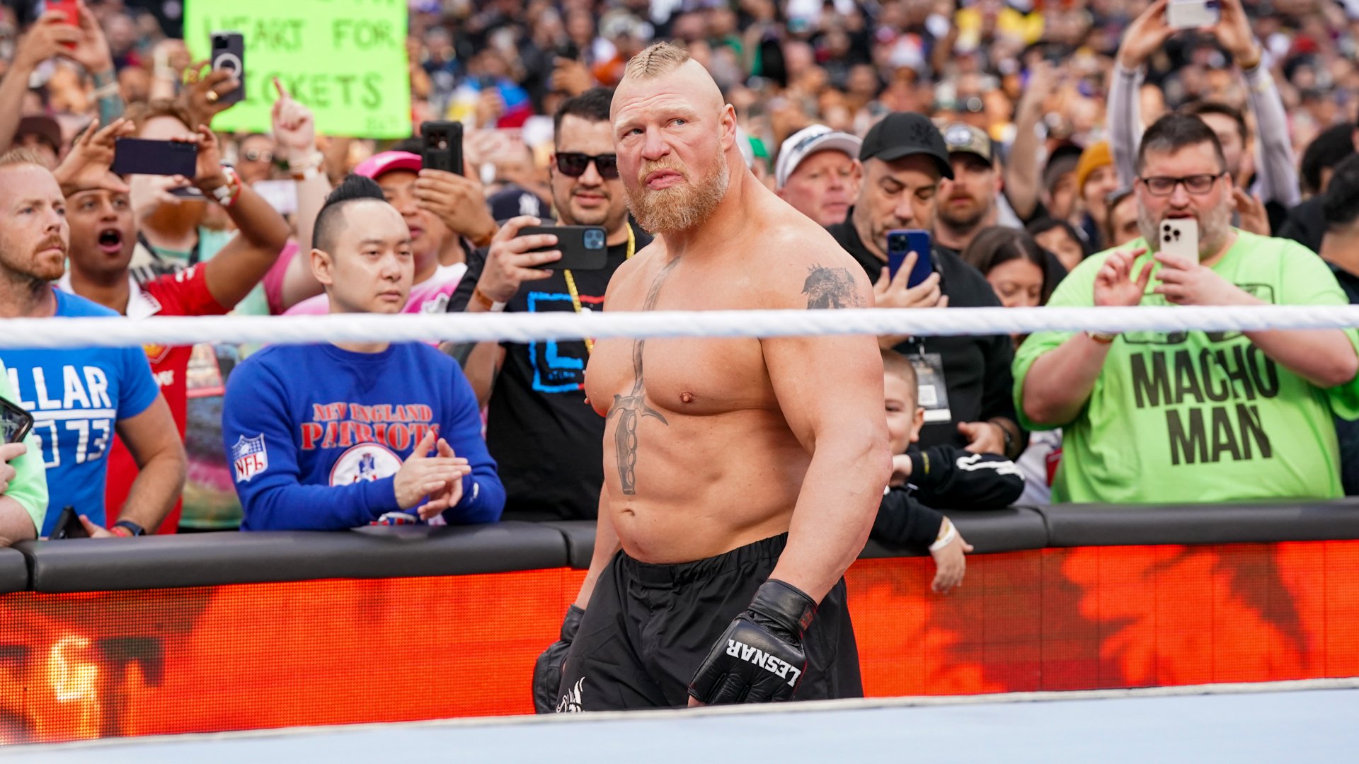 Brock Lesnar retirado do WWE Royal Rumble