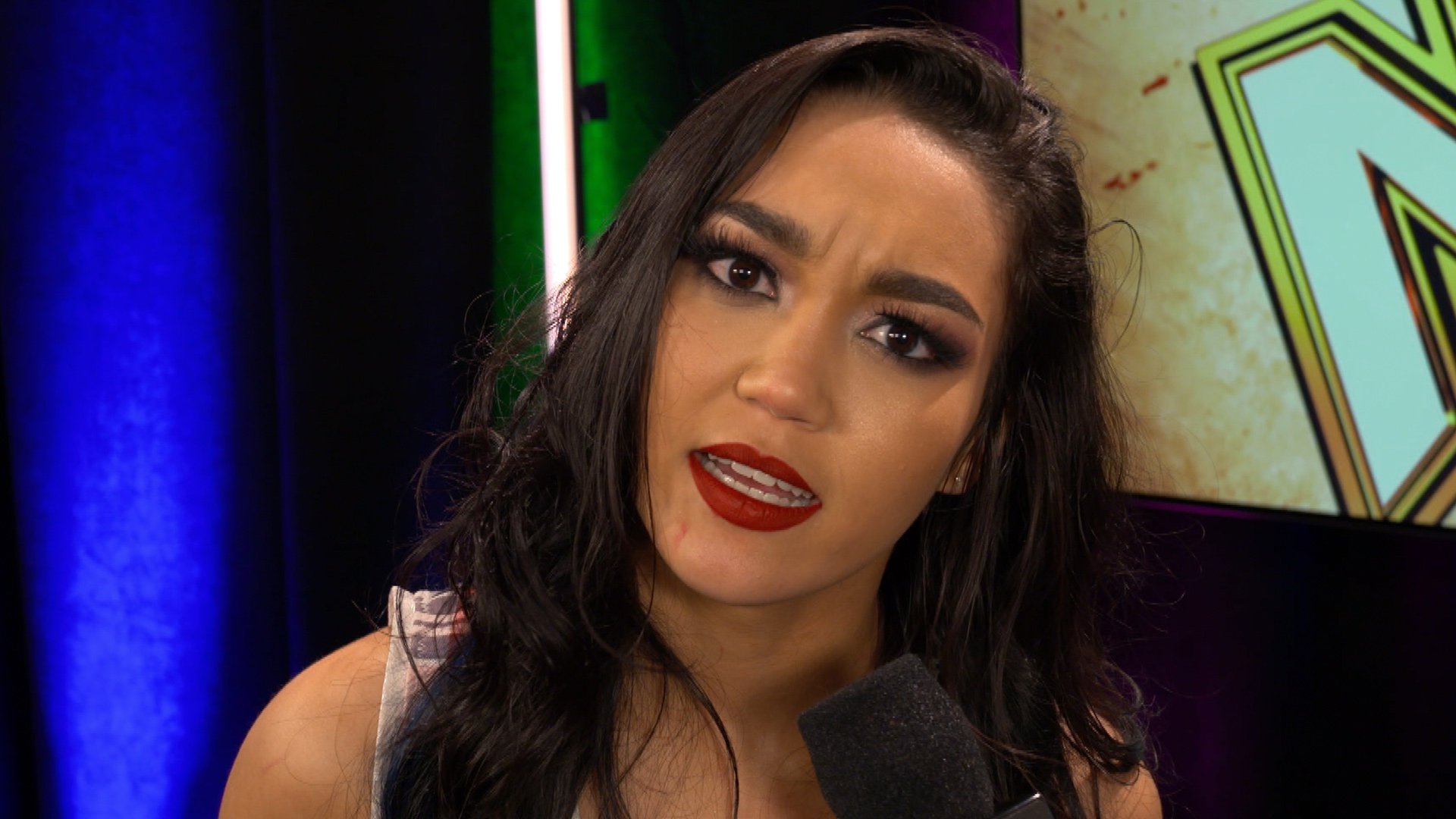 Roxanne Perez dá aviso à Lyra Valkyria antes do NXT Vengeance Day