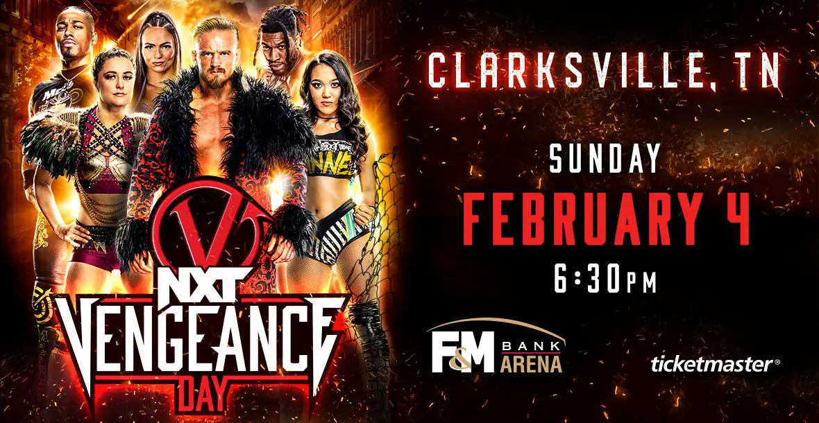 Lutas confirmadas para o WWE NXT Vengeance Day 2024