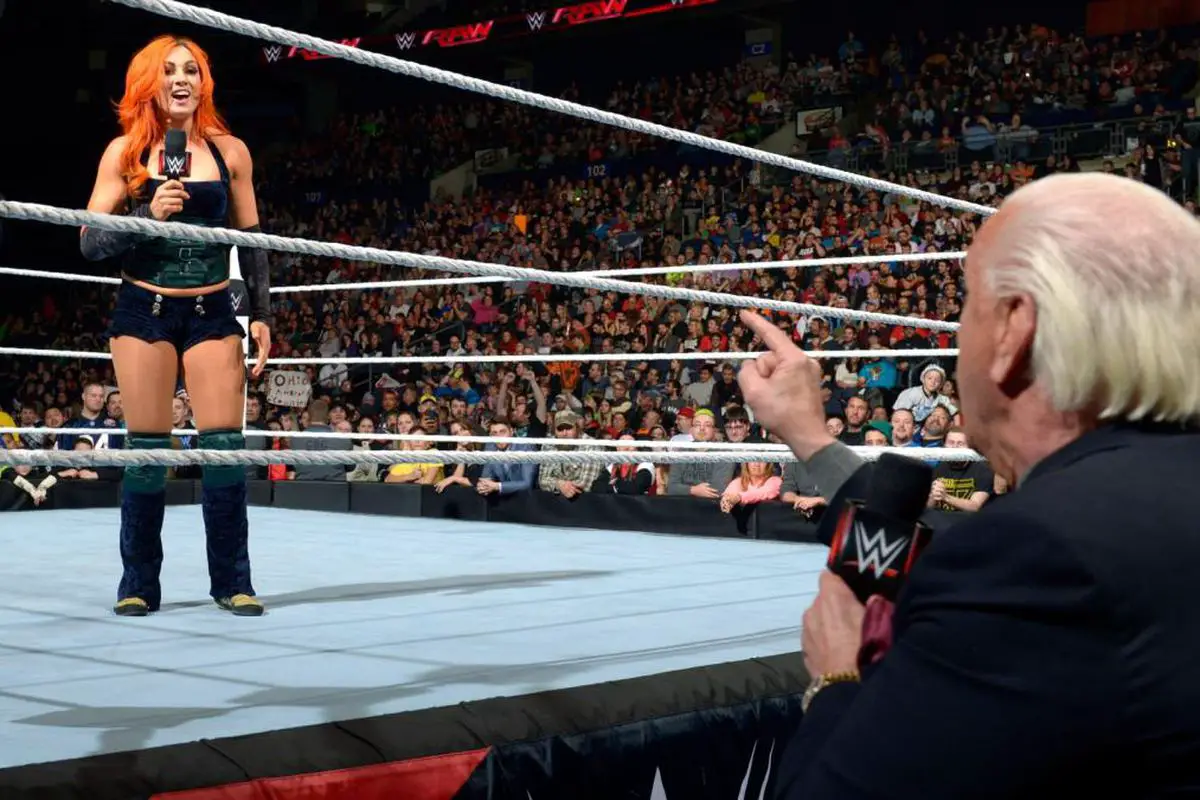 Becky Lynch relembra polêmica com Ric Flair
