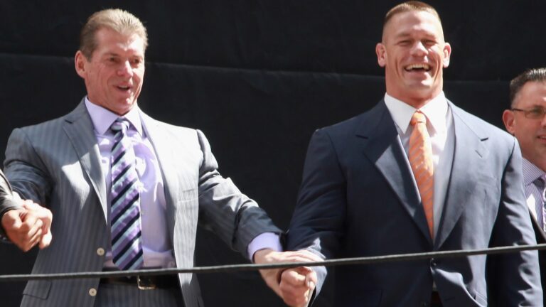 Vince McMahon e John Cena