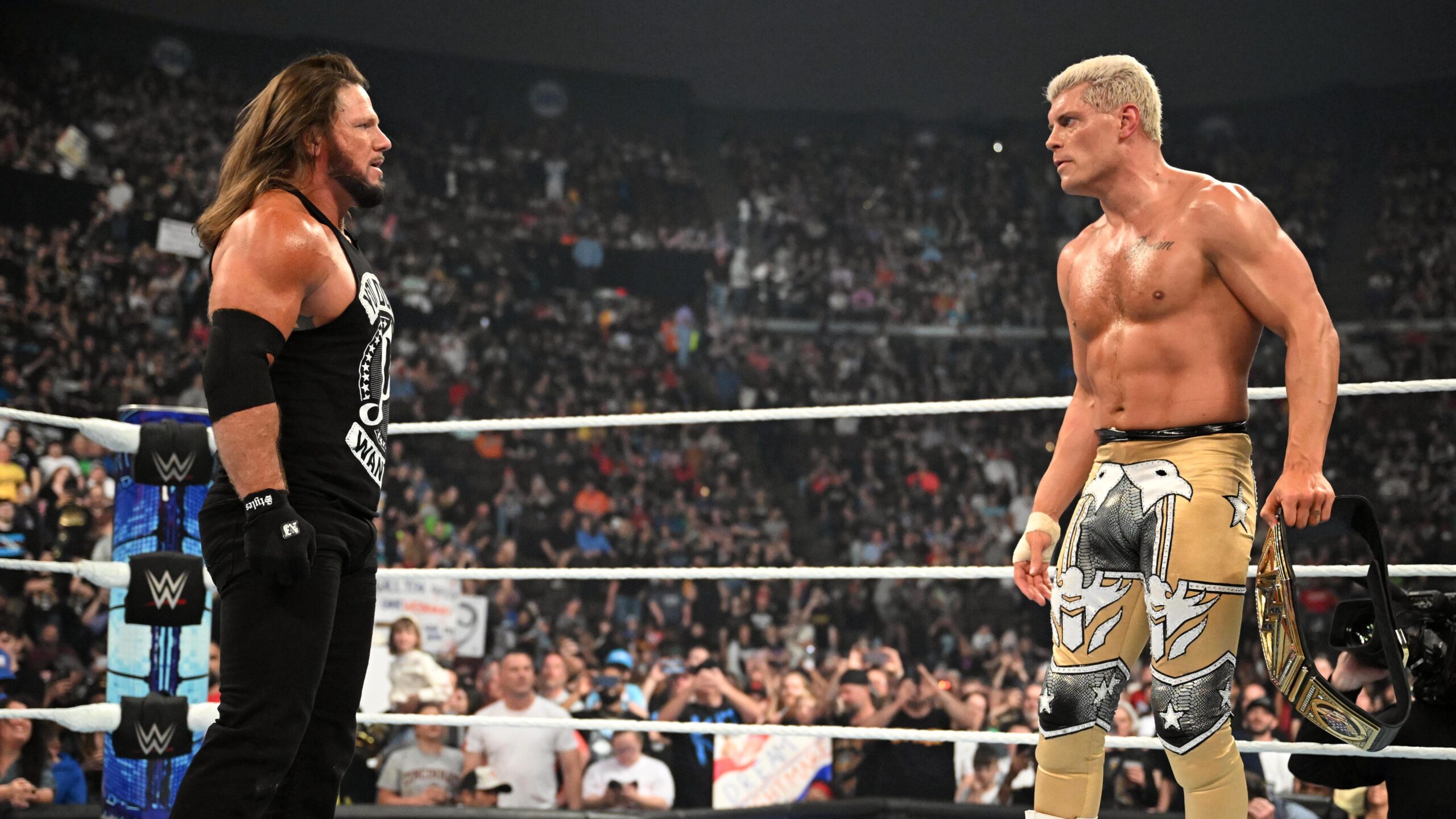 AJ Styles e Cody Rhodes no WWE SmackDown