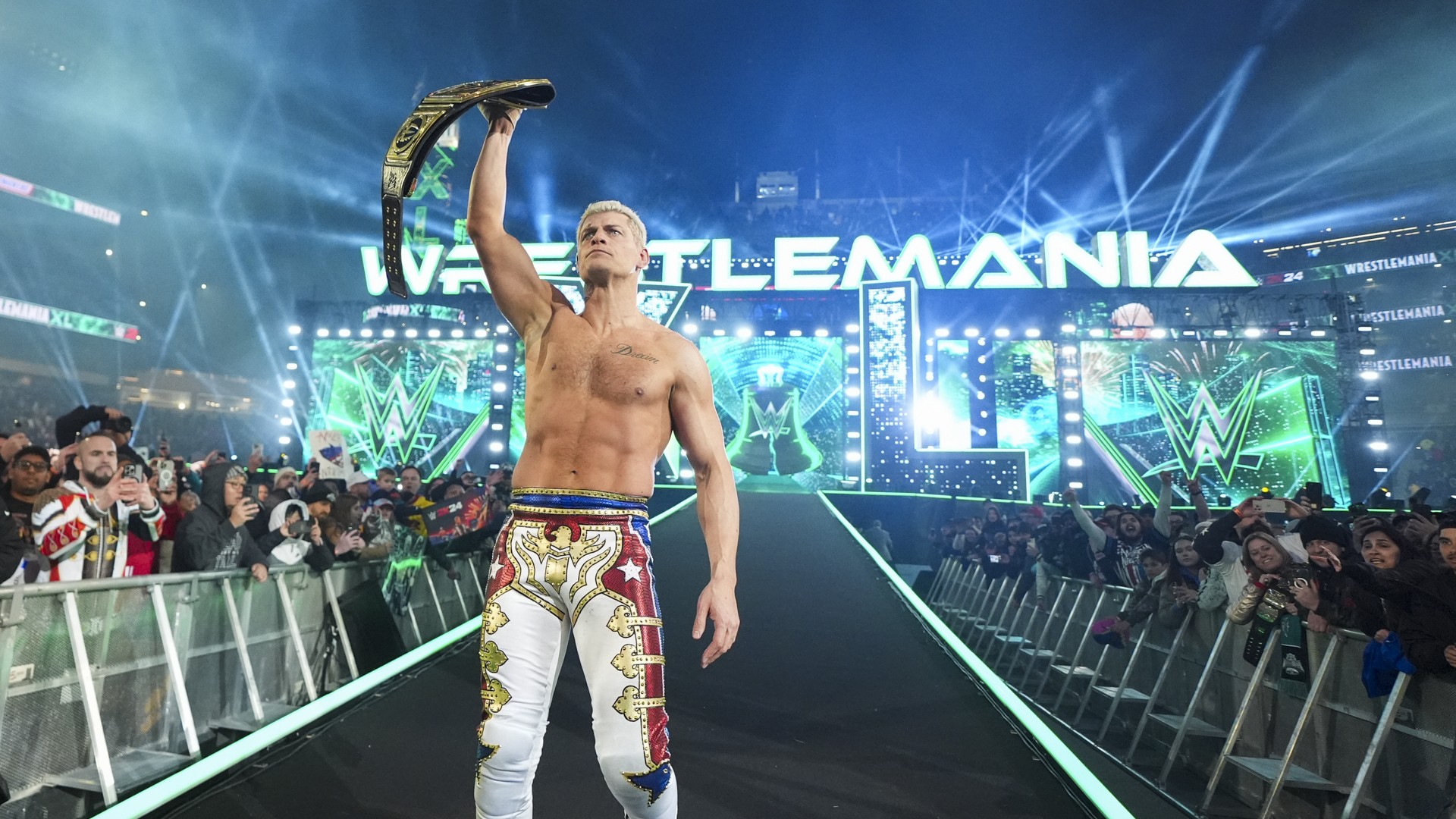 Cody Rhodes e WrestleMania