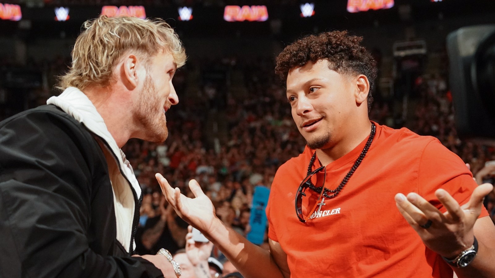 Logan Paul e Patrick Mahomes