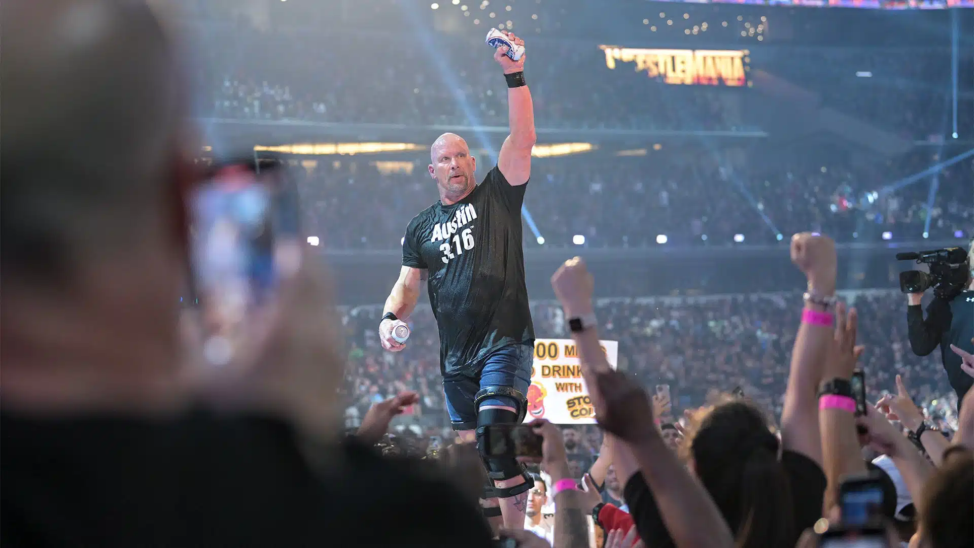 Steve Austin comenta possível aparição na WWE WrestleMania 41