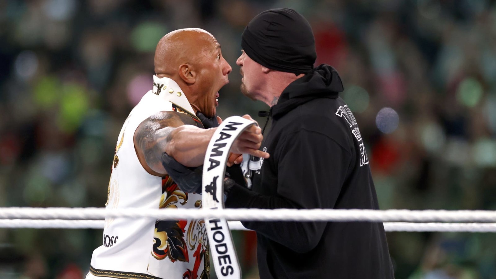 The Rock e Undertaker na WrestleMania 40