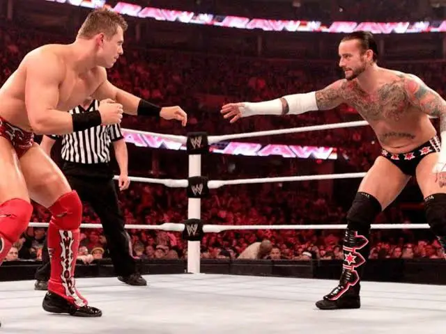 The Miz e CM Punk