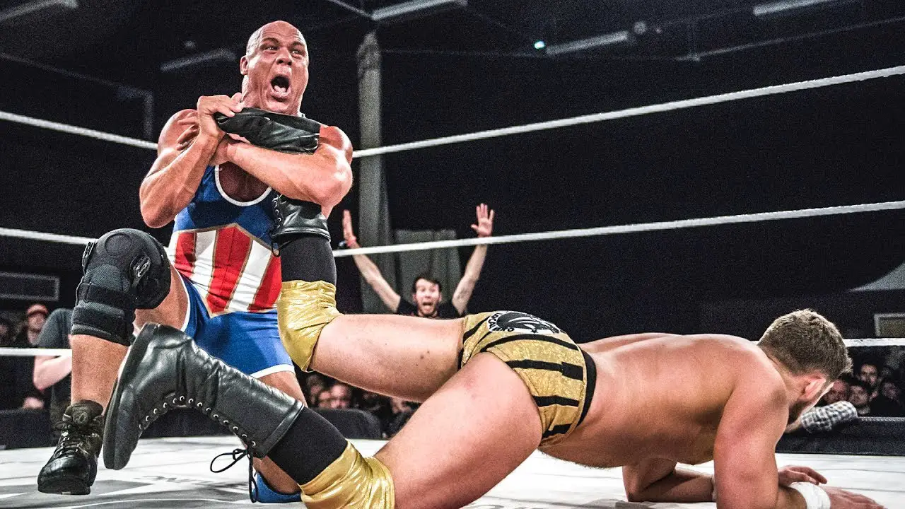 Kurt Angle e Joe Hendry