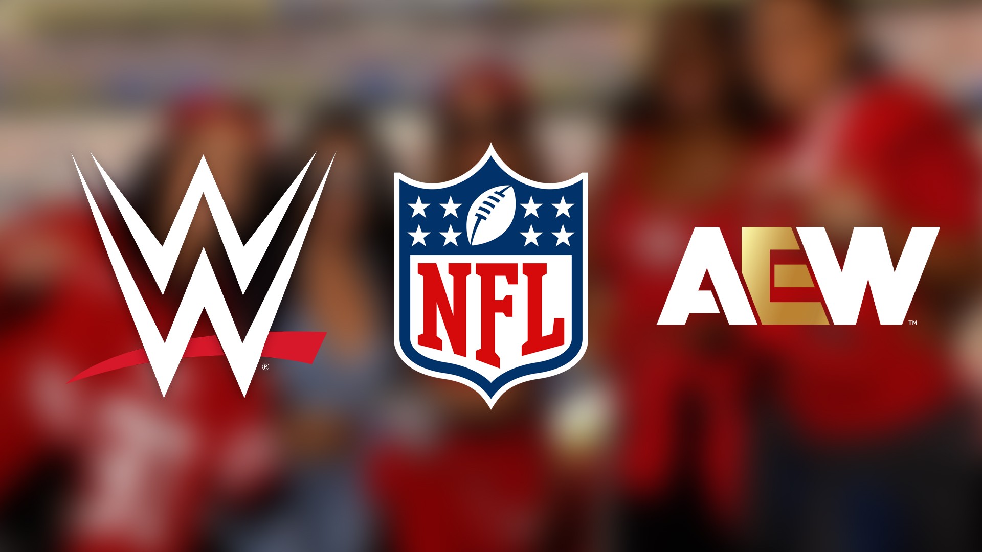 Estrelas da WWE e AEW reunidas em jogo da NFL