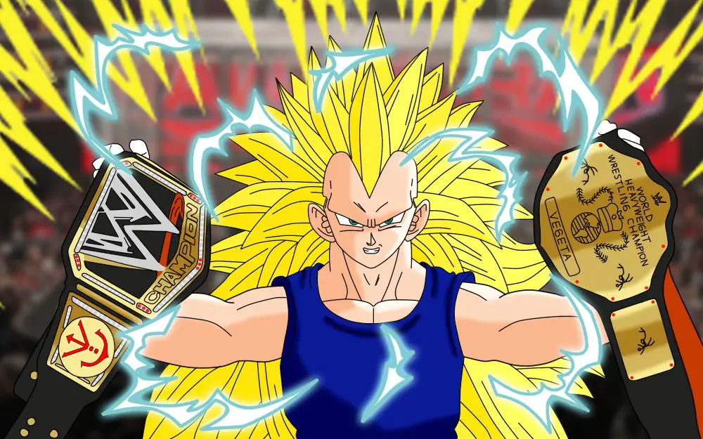 Dragon Ball patrocinando WWE Bad Blood