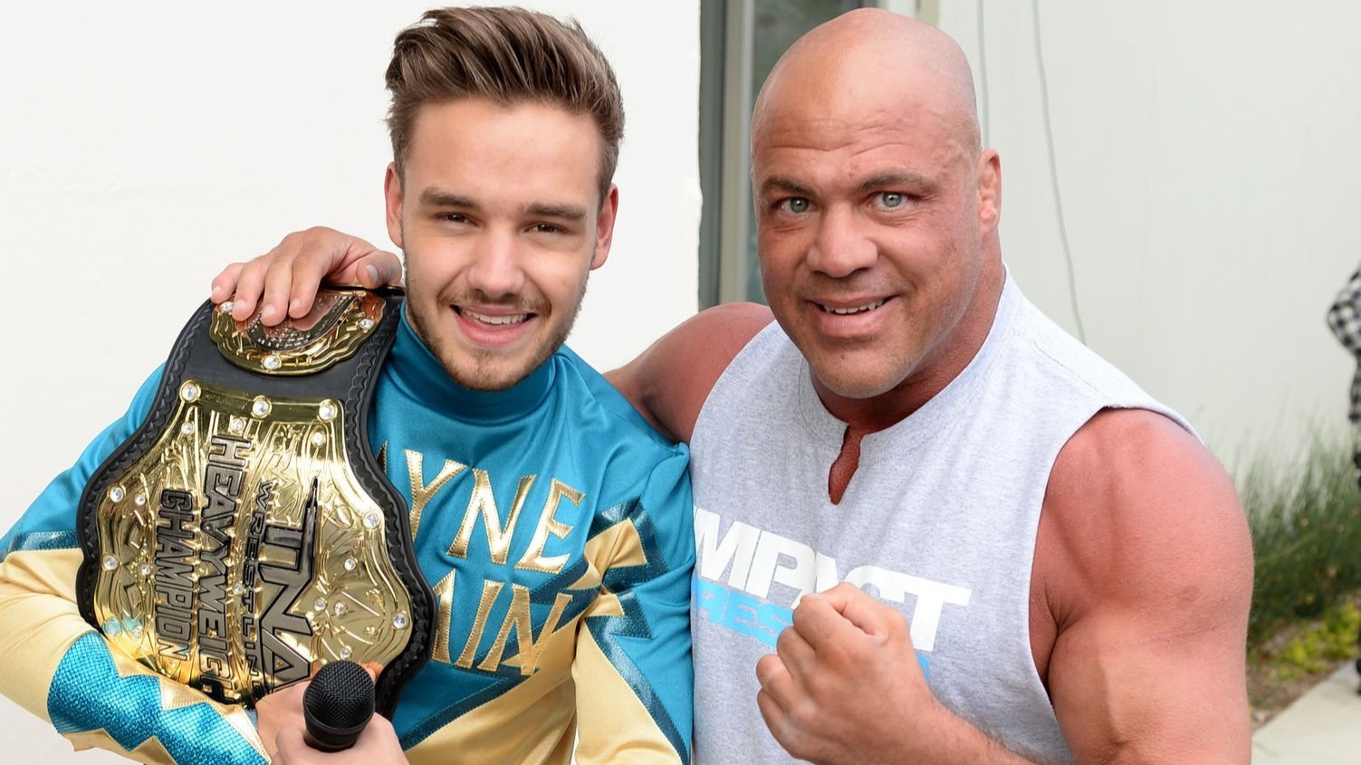 Liam Payne e Kurt Angle