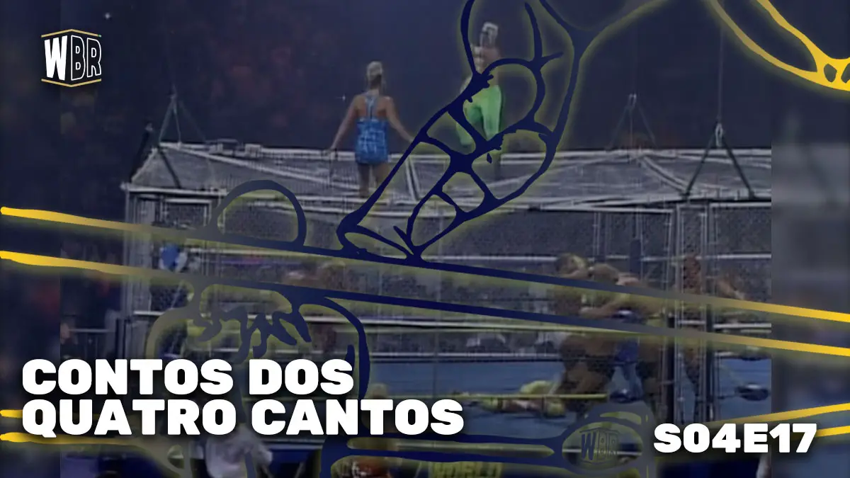 Sting Squadron vs. Dangerous Alliance - WarGames - WCW Wrestlewar 1992 | Contos dos Quatro Cantos S04E17