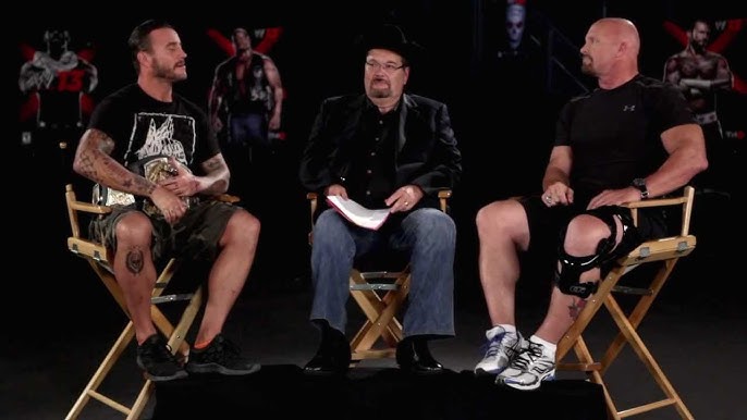 CM Punk Steve Austin Jim Ross