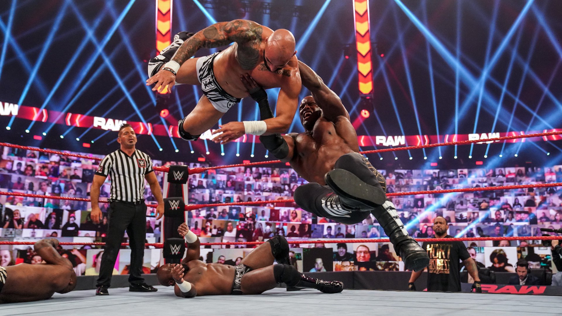 Bobby Lashley quer Ricochet no Hurt Syndicate